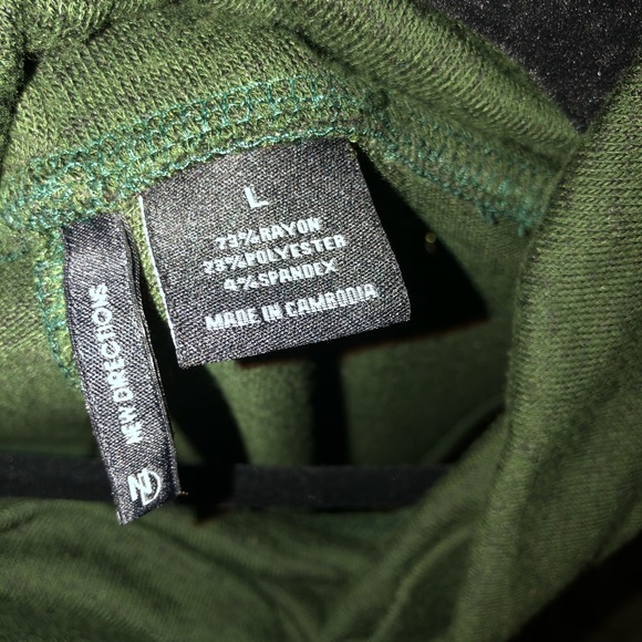 Green sweater sleeveless tunic - Picture 2 of 7